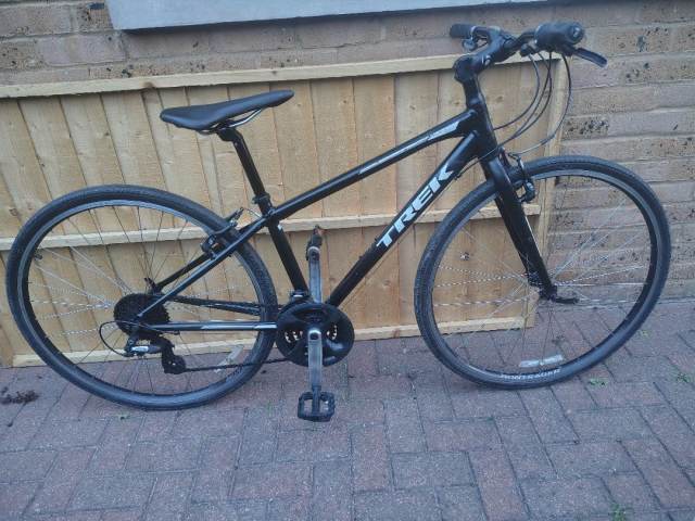 Small Trek FX1 Unisex hybrid Bike Womens Mens Road & Trail Bicycle | in  Newham, London | Gumtree