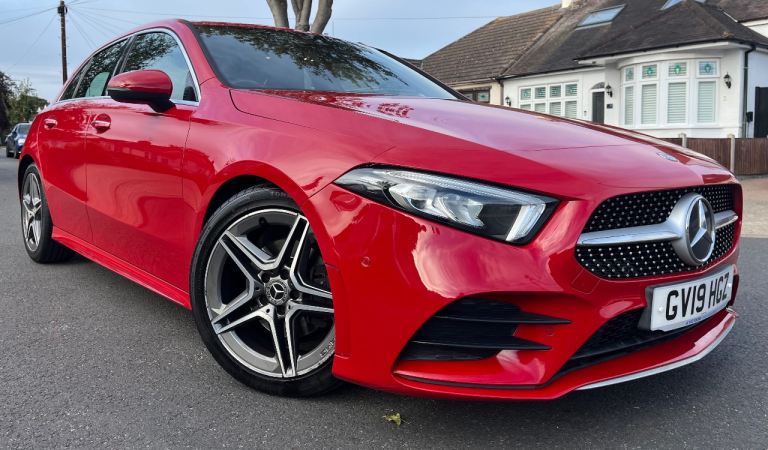 2019 (19) Mercedes-Benz A180 AMG Line Premium | 1.3 Petrol Manual | Red | 50,800 Miles