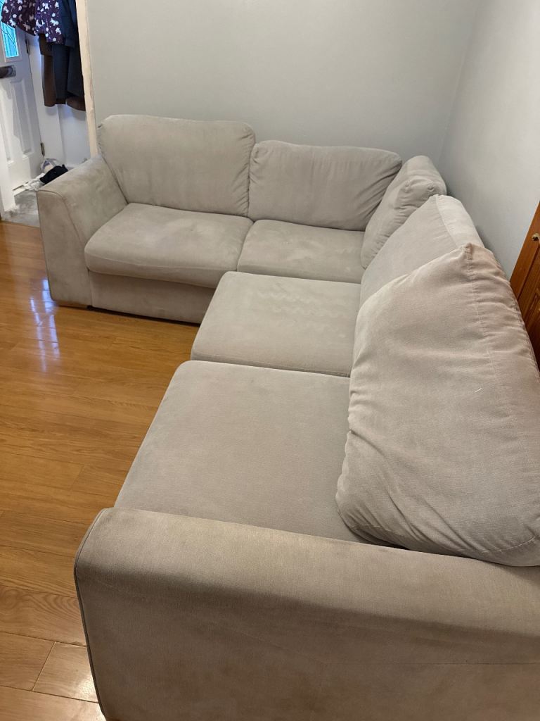 Old dfs fabric couch £50