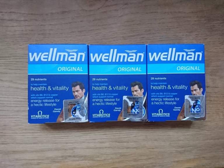 Wellman Original man health vitamins