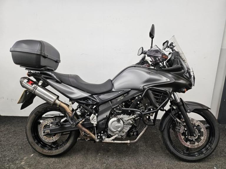 SUZUKI V-STROM 650** CENTER STAND - BLACK WIDOW EXHAUST - 12 MONTH MOT **