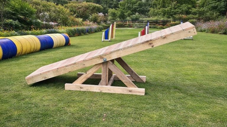 Handmade Heavy Duty Dog Agility See-saw