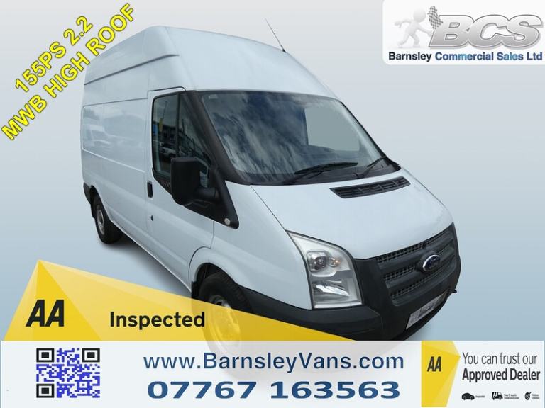 2013 Ford Transit High Roof Van TDCi 155ps PANEL VAN DIESEL Manual