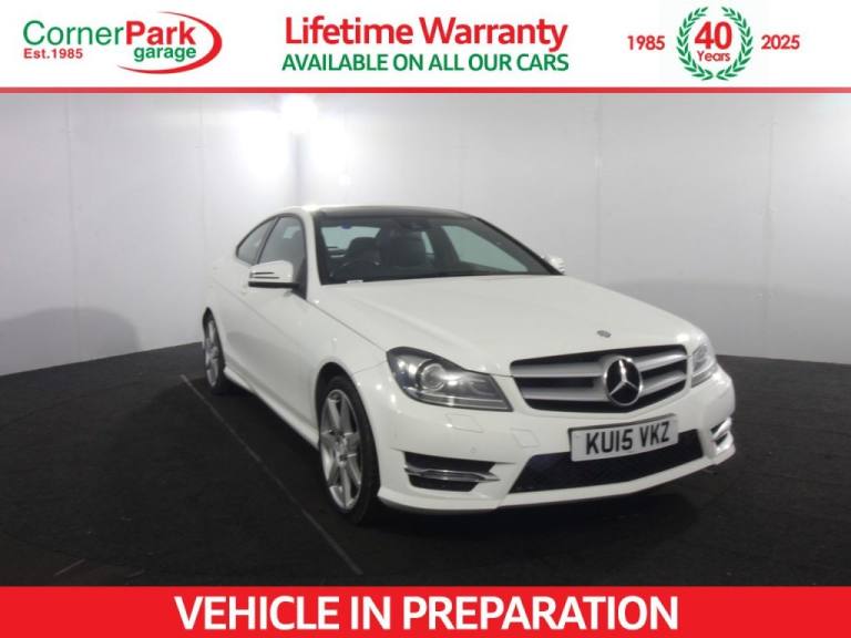 2015 Mercedes-Benz C Class 1.6 C180 AMG Sport Edition Coupe 2dr Petrol G-Tronic+ Euro 6 (s/s) (15...