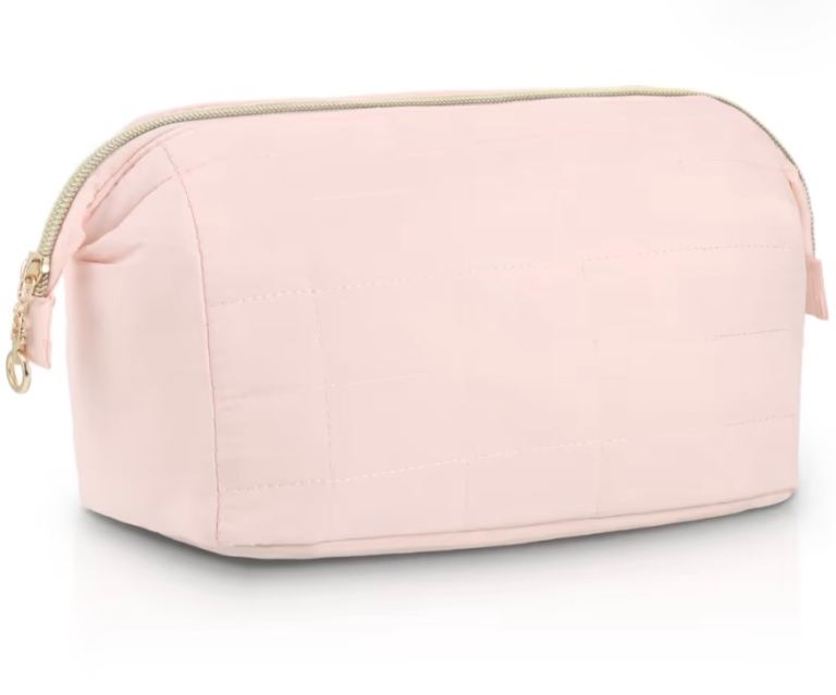 X12 of Small Toiletry Bag Travel Cosmetic Makeup Pouch Lightweight – Pink