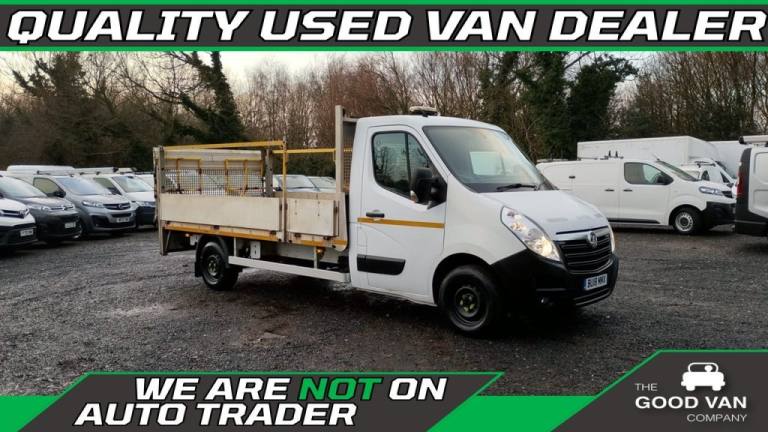 2018 Vauxhall Movano Dropside L3 LWB With Tail Lift Cdti Bi Turbo 130 PS Rear Wheel Drive With R ...