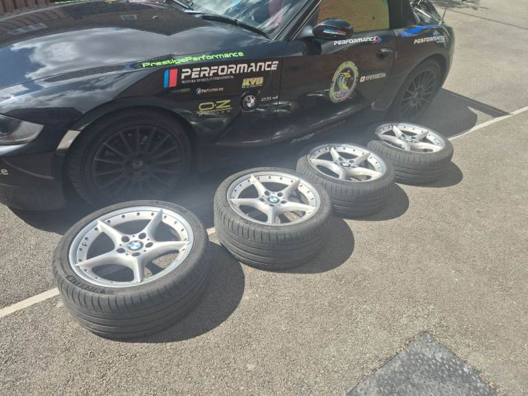 BMW Z4 CAR ALLOYS MICHELIN PILOT SPORT 4 TYRES FULL SET - E85/E86 18 INCH 5x120