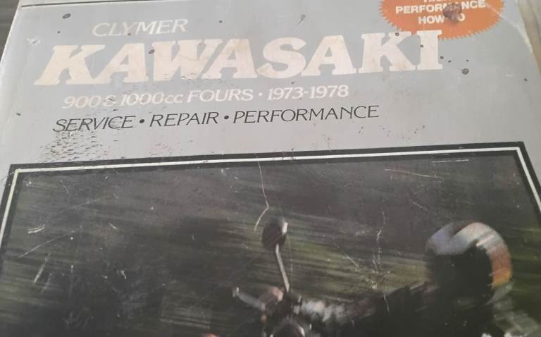 Clymer kawasaki 1970s book