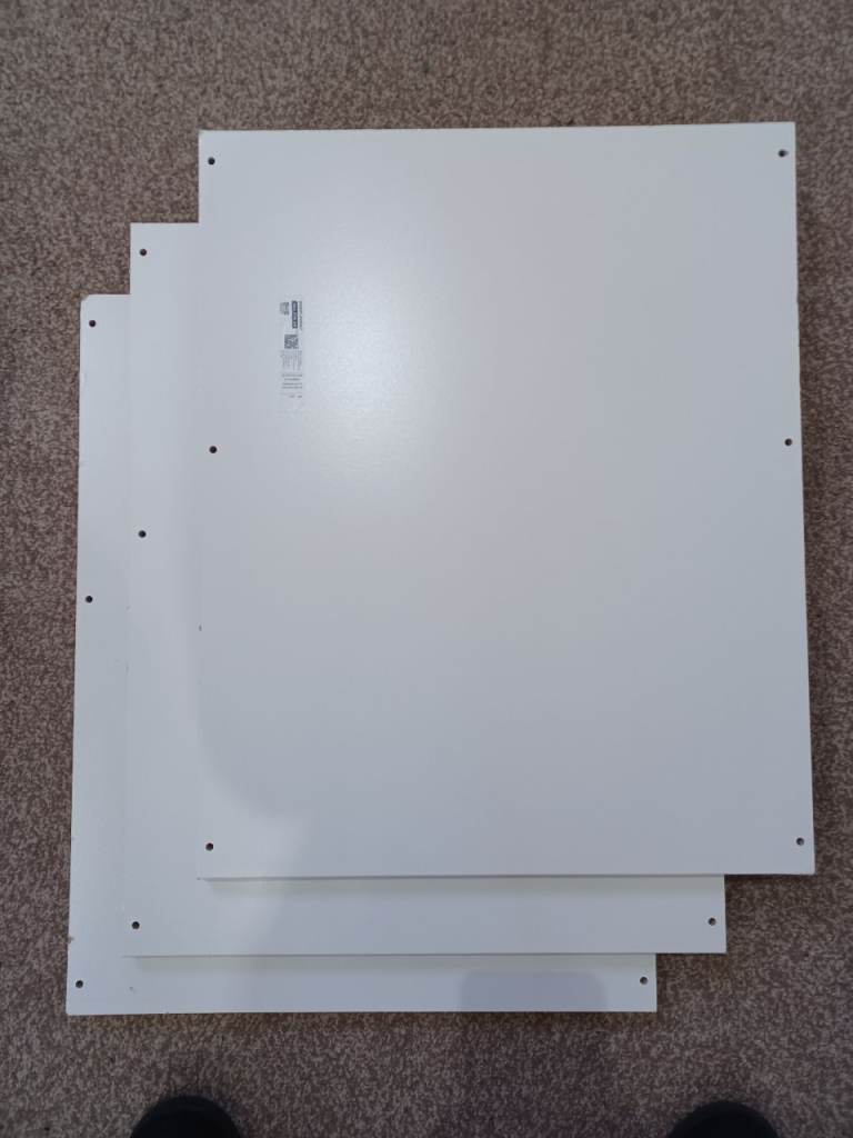 3 IKEA Pax Komplement shelves, 50x58