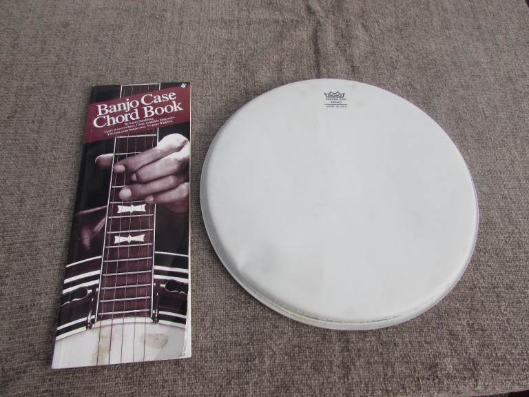 Remo Banjo Head plus Book
