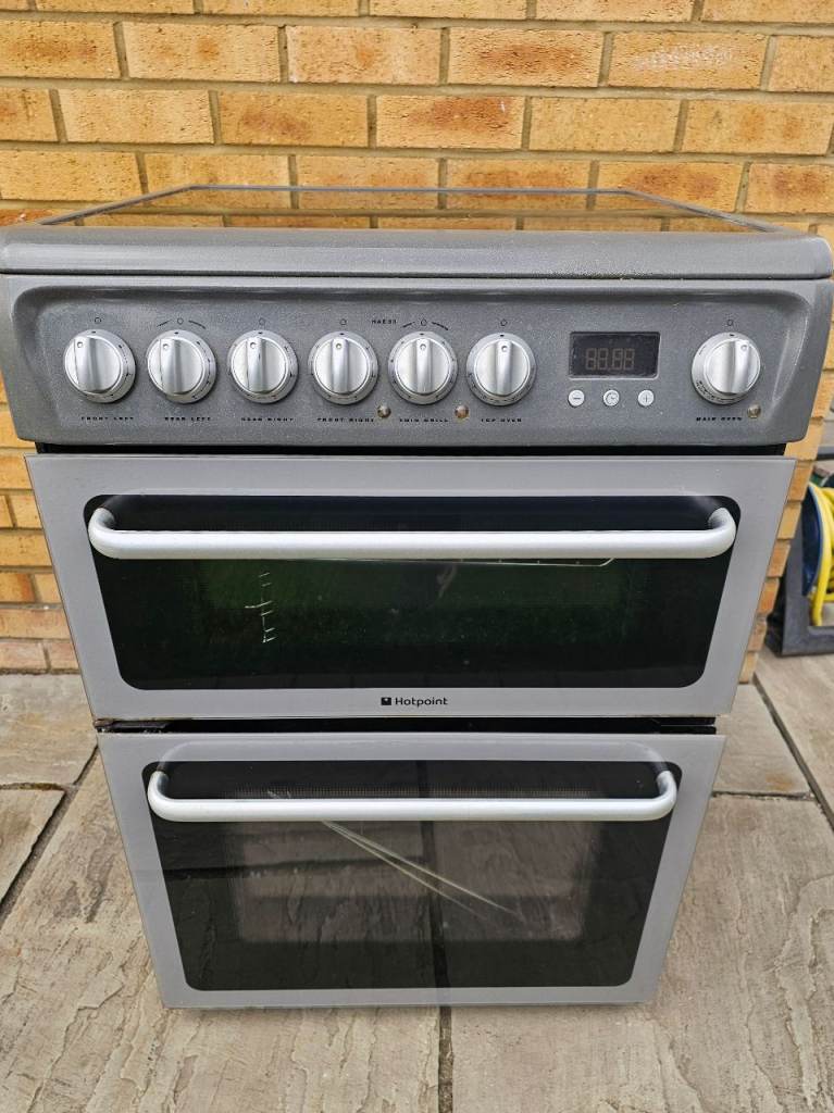 Hotpoint grey cooker delivered and installed today 