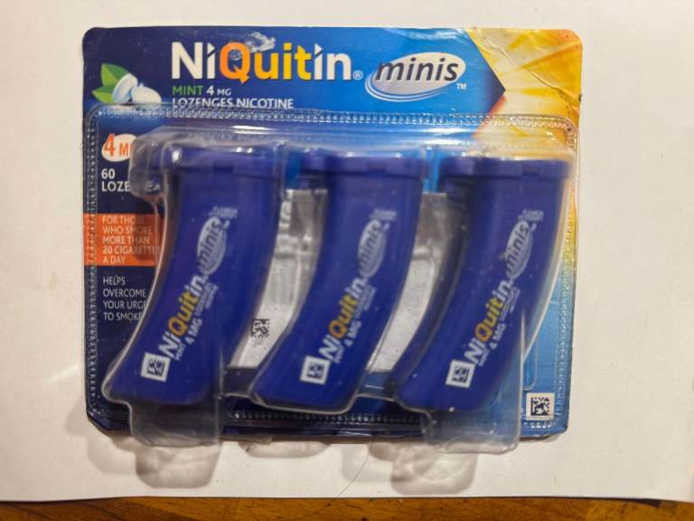 NiQuitin Mint 21mg 4mg Lozenges - Pack of 60