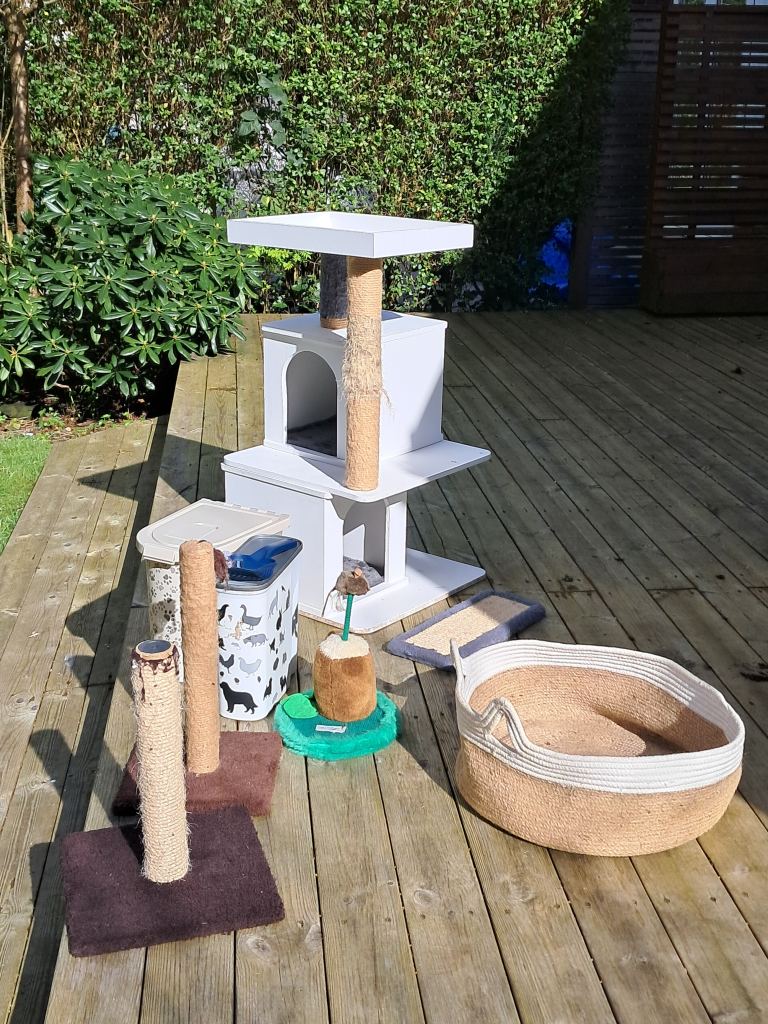 Bundle of cat things