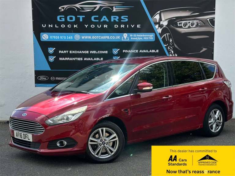 2016 Ford S-Max 2.0 TDCi 150 Titanium 5dr MPV DIESEL Manual