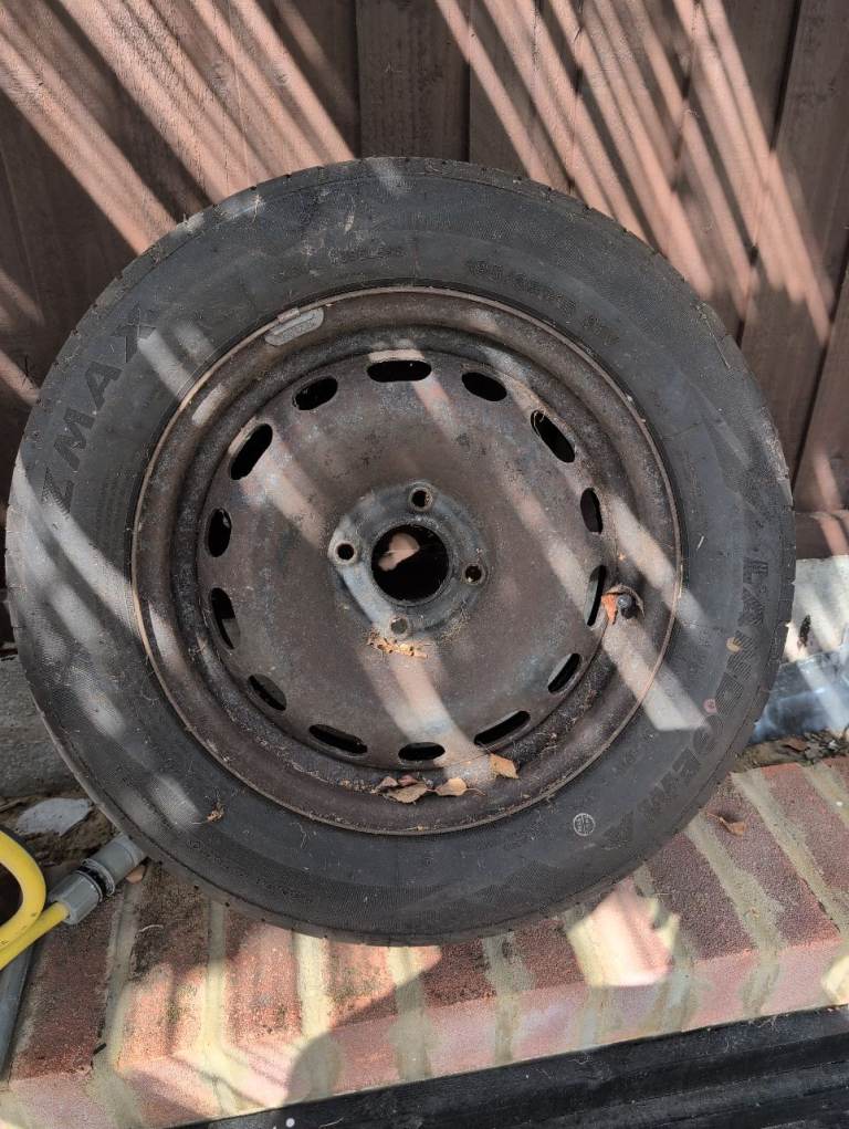 Peugeot spare wheel and tyre