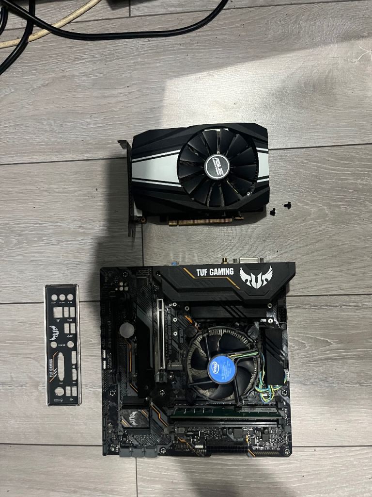 ASUS TUF GAMING Motherboard & Graphics Card – Good Condition