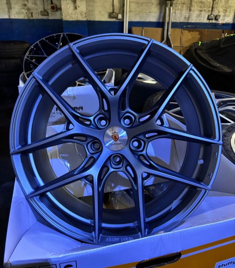 BRAND NEW 20” 5x120 9J STUTTGART SF13 ALLOY WHEELS FIT BMW VW TRANSPORTER/CALIFORNIA INSIGNIA