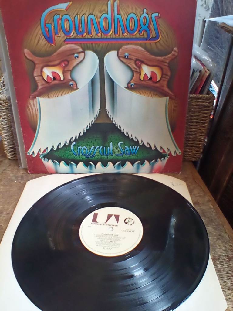 image for Groundhogs, Crosscut Saw. Vinyl album