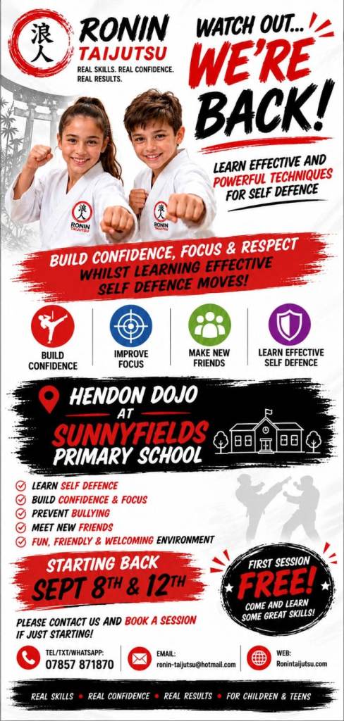 Practical self defence, fun and friendly, children and adults