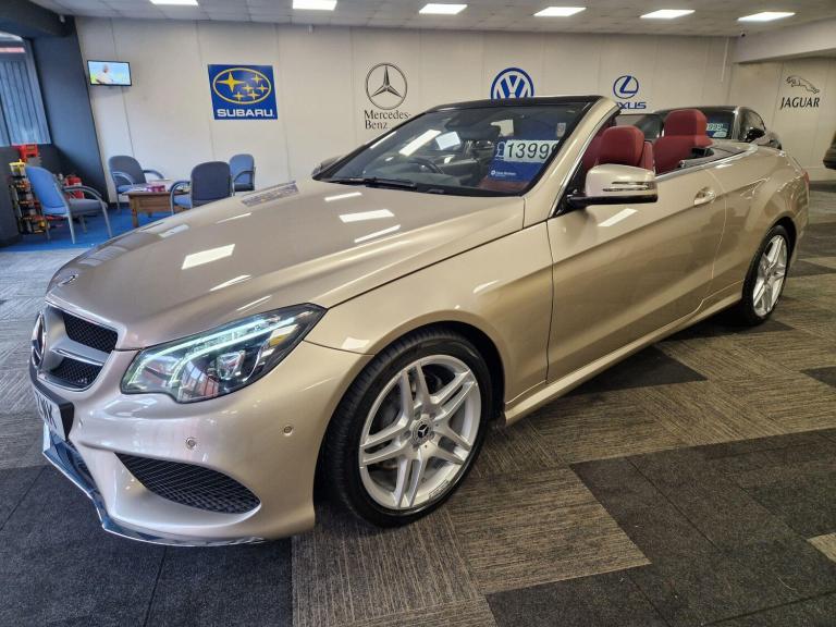 2015 Mercedes-Benz E Class E350 BlueTEC AMG Line 2dr 9G-Tronic CONVERTIBLE DIESEL Automatic