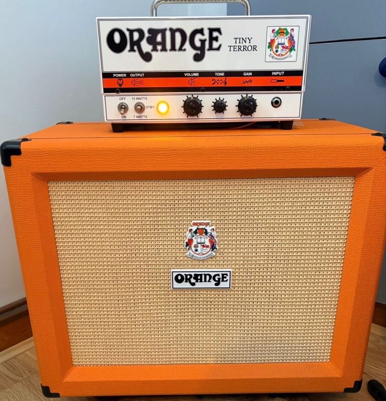 Orange Tiny Terror Guitar Amp and Cabinet
