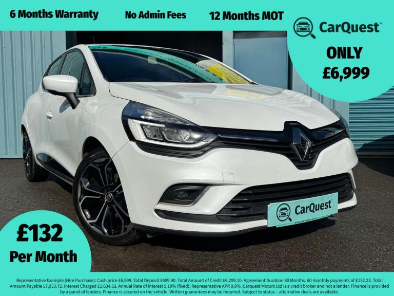 2017 Renault Clio 0.9 Clio Dynamique S Nav TCe 5dr Hatchback Petrol Manual