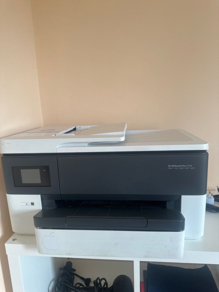 HP OfficeJet Pro 7740 Wide Format All-in-One Printer – Good Condition