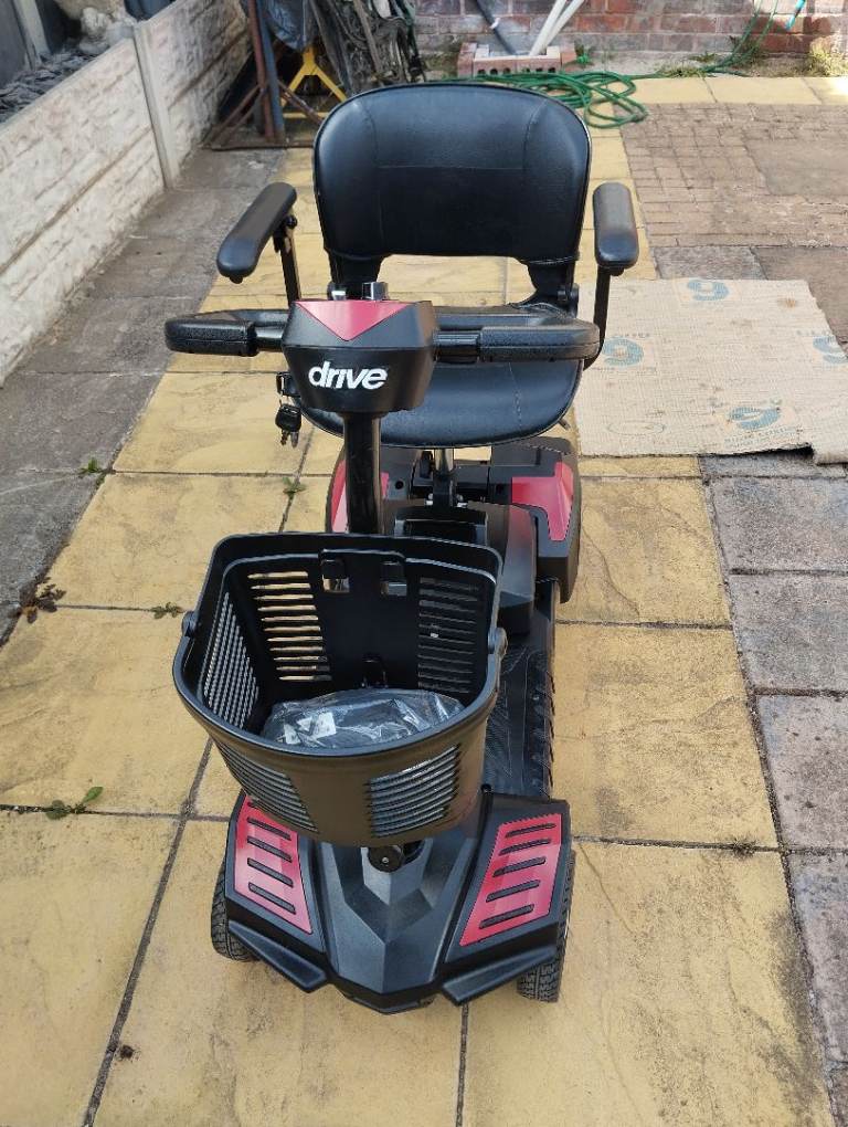 Drive Mobility Scooter - Black and Red, As Good As New