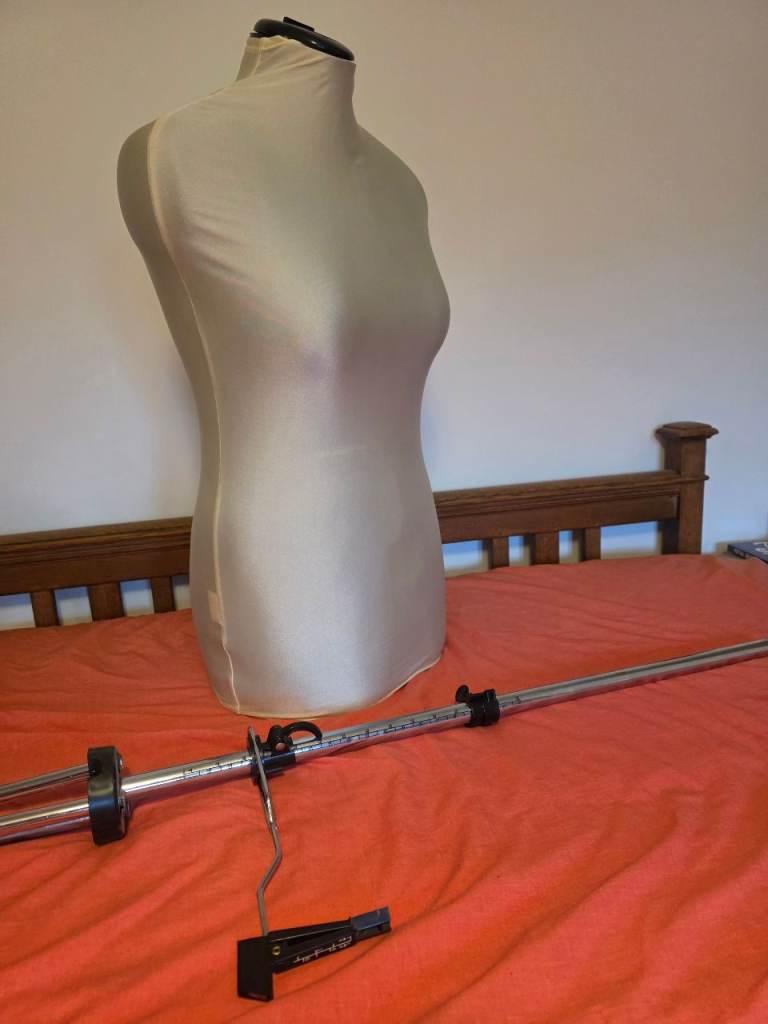 Adjustable Dressmaking Mannequin – Blue, Good Condition
