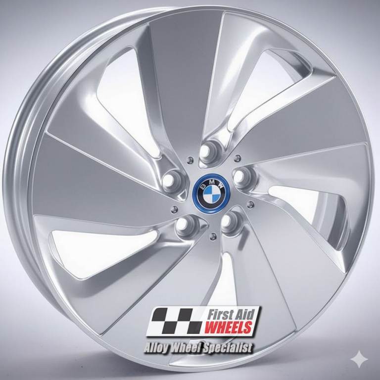 R635S Swap BMW i3 4x19" GENUINE STYLE 429 BRIGHT SILVER ALLOY WHEELS