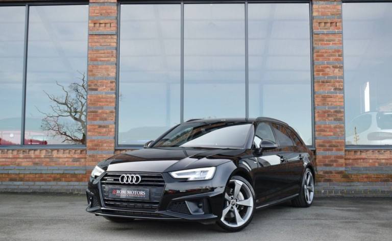 2019 19 AUDI A4 AVANT 2.0 TFSI 45 BLACK EDITION ESTATE 5DR PETROL S TRONIC QUATT