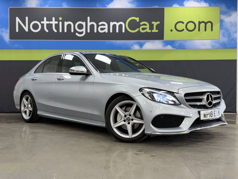 2018 Mercedes-Benz C Class 2.1 C220d AMG Line Saloon 4dr Diesel G-Tronic+ Euro 6 (s/s) (170 ps) S...