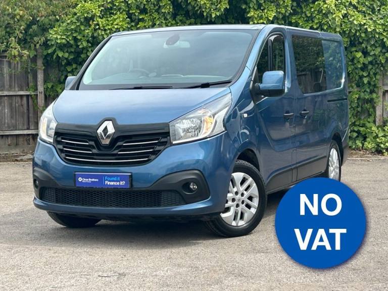 2016 Renault Trafic SL27dCi 115 Sport Crew Van WINDOW VAN DIESEL Manual