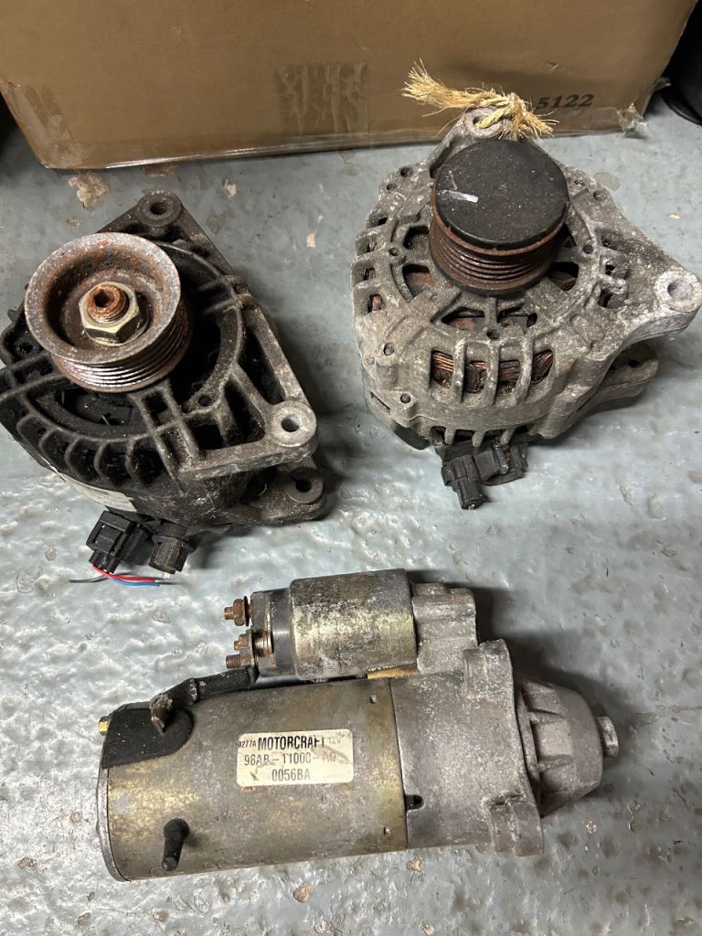 Starter and alternator 