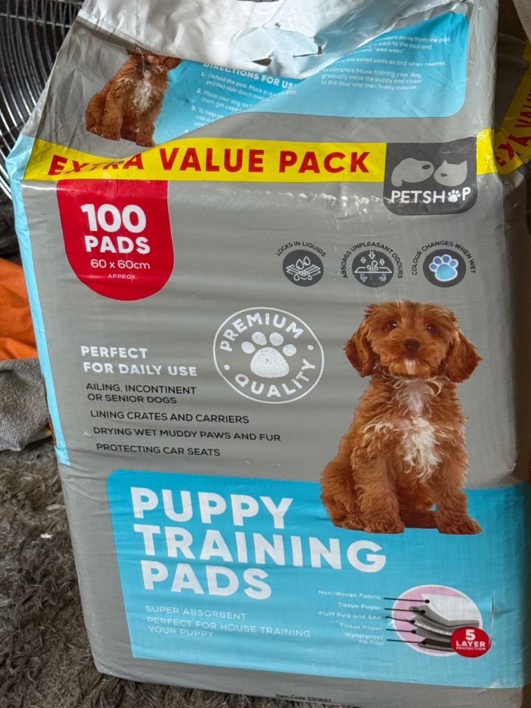 Puppy training pads 
