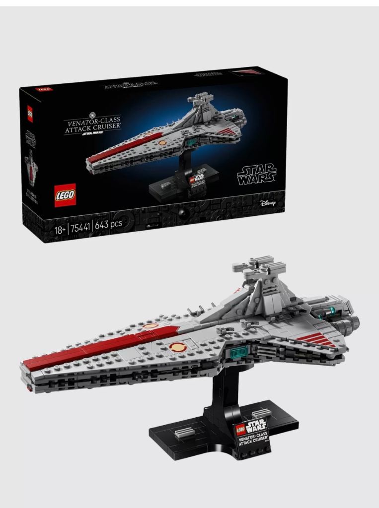 Lego Star Wars 75441starship collection venator class attack cruiser 