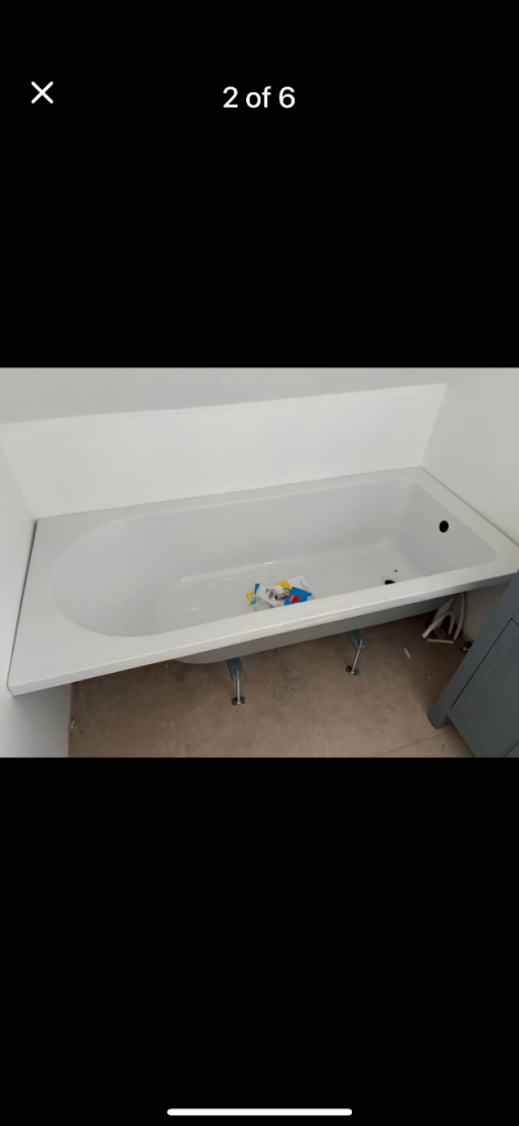Milano Bathtub – 1700mm, Brand New, Never Used