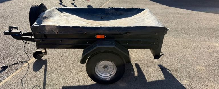 Small car trailer for sale, ideal for camping 