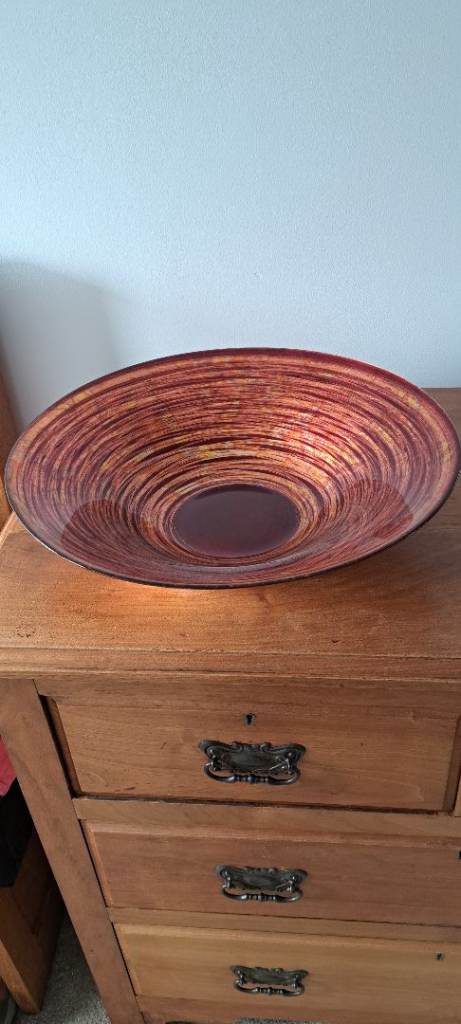 Beautiful glass bowl 