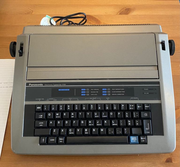 Panasonic Electronic Typewriter – great condition 