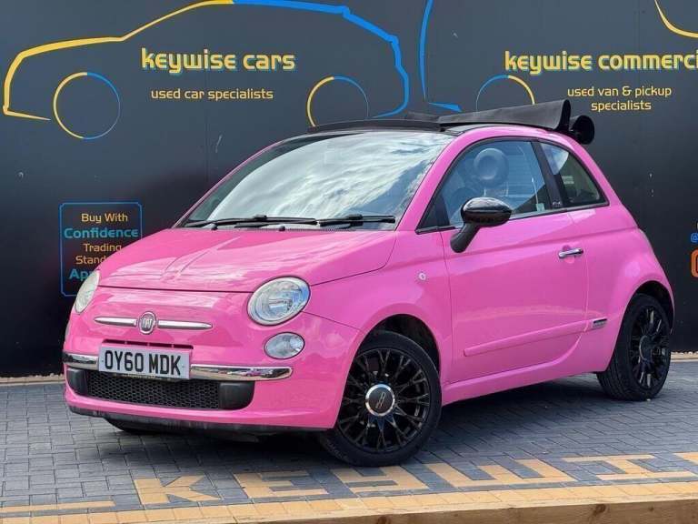 2010 Fiat 500 1.2 Pop 2dr CONVERTIBLE PETROL Manual