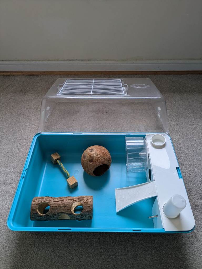 Hamster Cage with Accessories – Approx. 55 x 38 x 26cm
