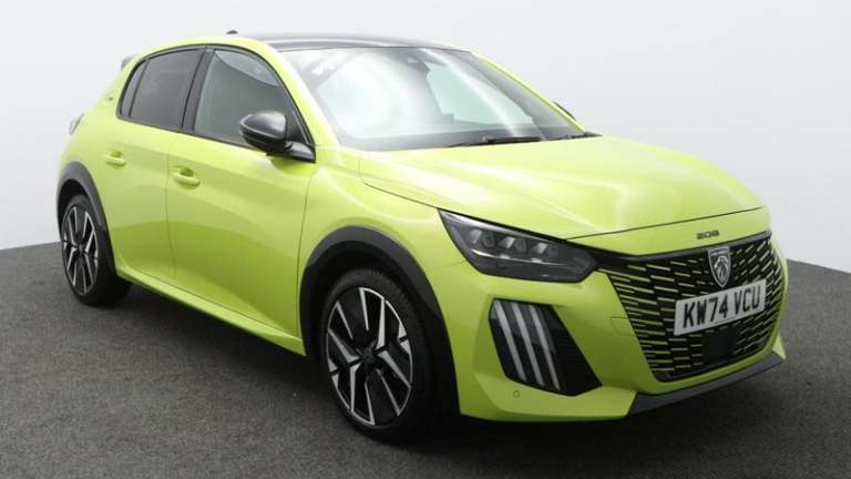 2024 Peugeot 208 1.2 Hybrid 100 GT 5dr e-DSC6 HATCHBACK PETROL Automatic