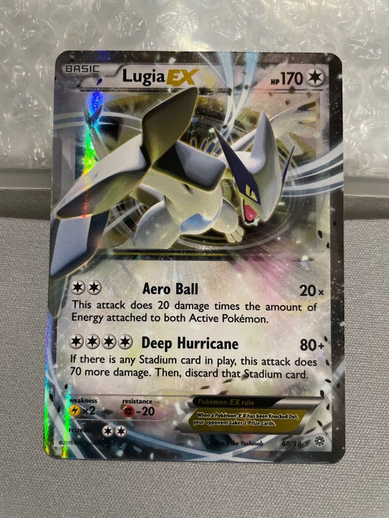 Lugia EX (Half Art) XY Ancient Origins 068/98 1/3
