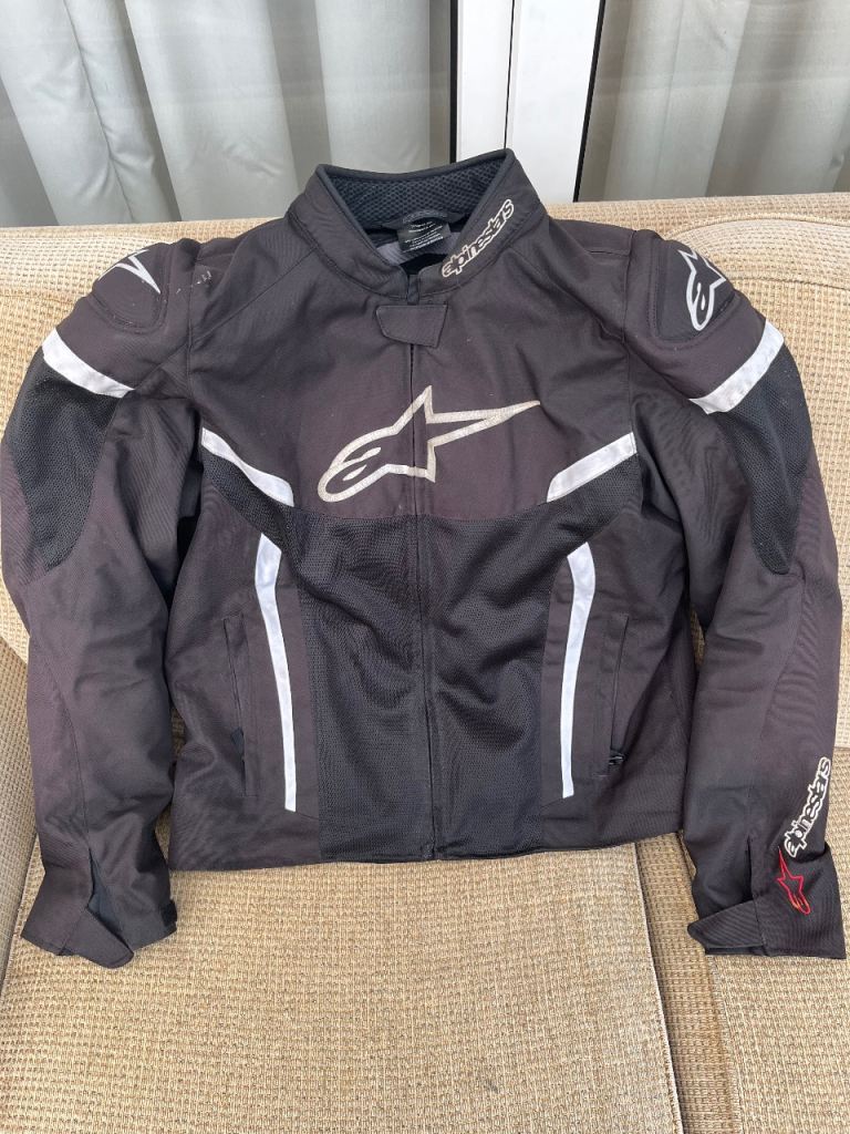 Alpinestars motorcycle vented jacket mesh XL 
