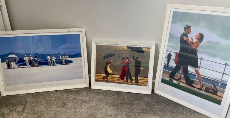 Jack Vettriano Framed Prints