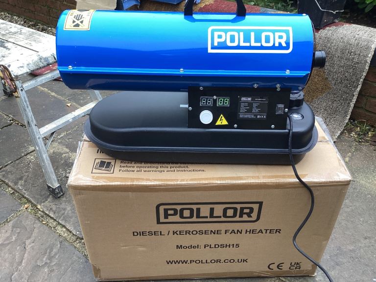 Diesel/kerosene workshop blower heater 15KW Thermostat control 