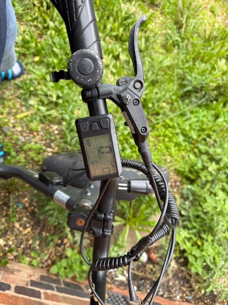 Electric  Bike - Grey, Good Condition