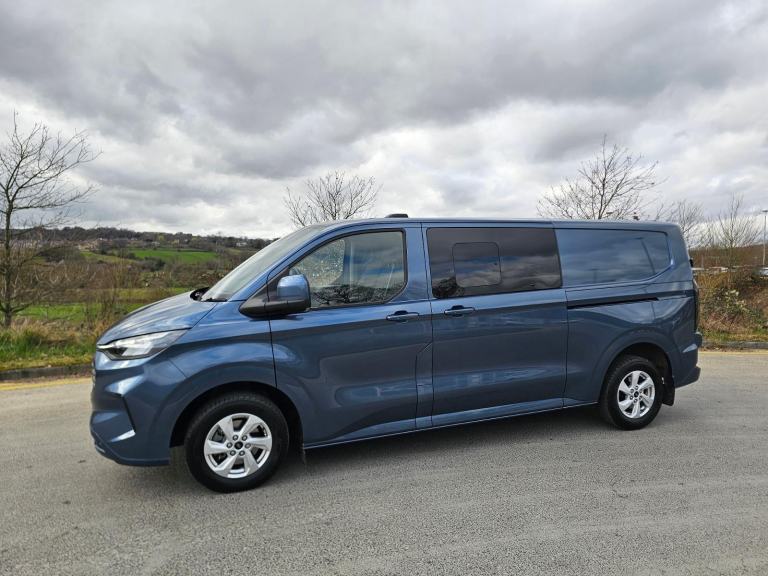 Ford Transit Custom 2.0 320 EcoBlue Limited Crew Van Double Cab Diesel Auto 2025