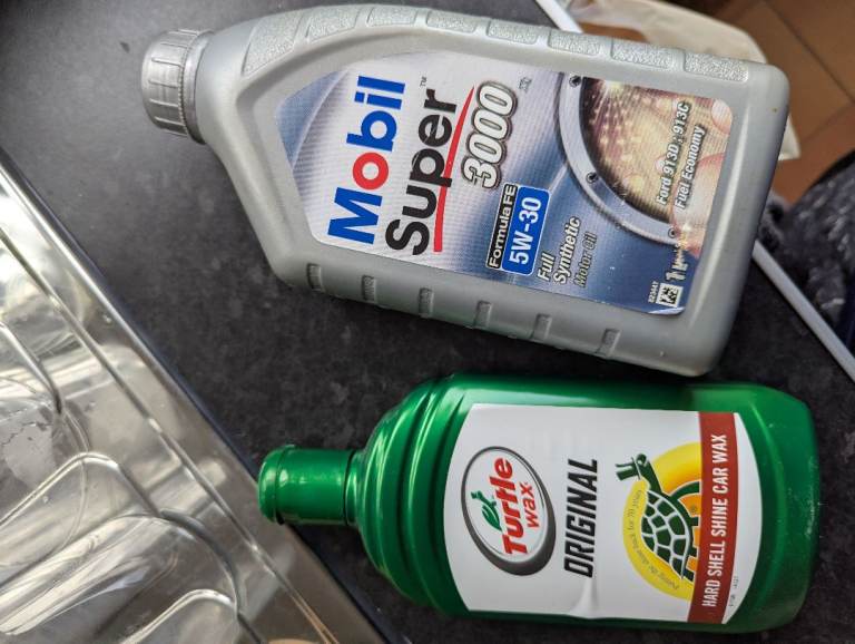 Mobil Oil and Turtle Wax - Unopened 